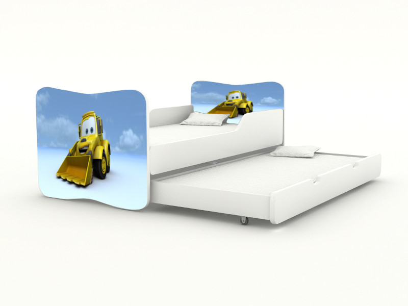 Becks posteľ s výsuvným lôžkom Little Diggy